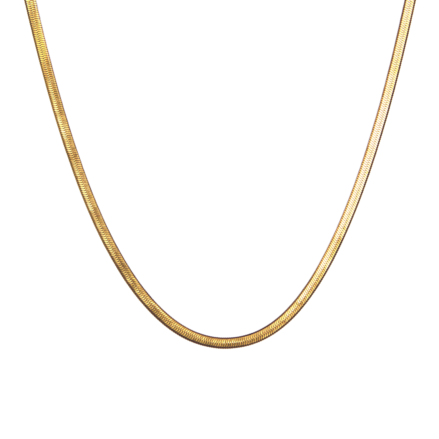 Feine, klassische Halskette(3mm) in 2 Längen