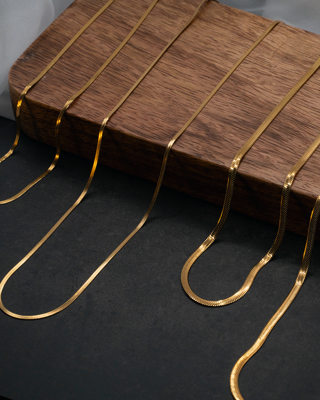 Плоске витончене кільє (3 мм), доступне у двох довжинах