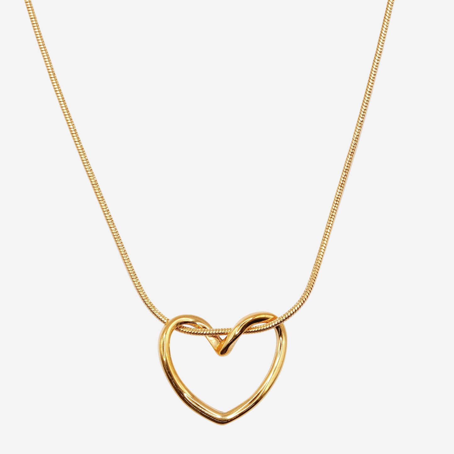 Zarte Herz Halskette