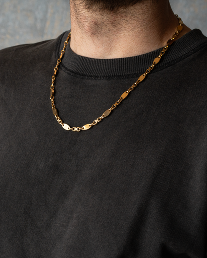 Сучасне золоте кольє-ланцюжок