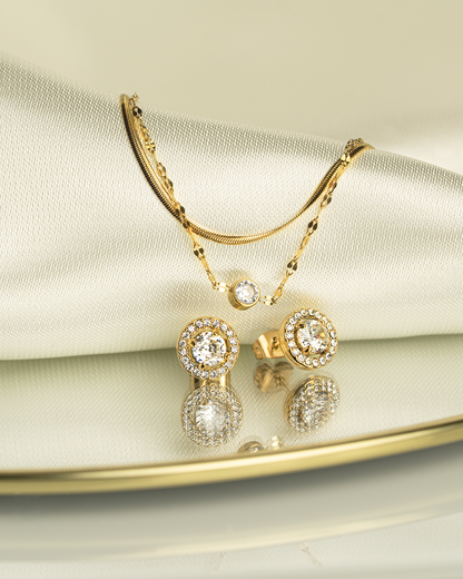 Duo di Luce - Zarte Eleganz mit funkelnder Zirkonia