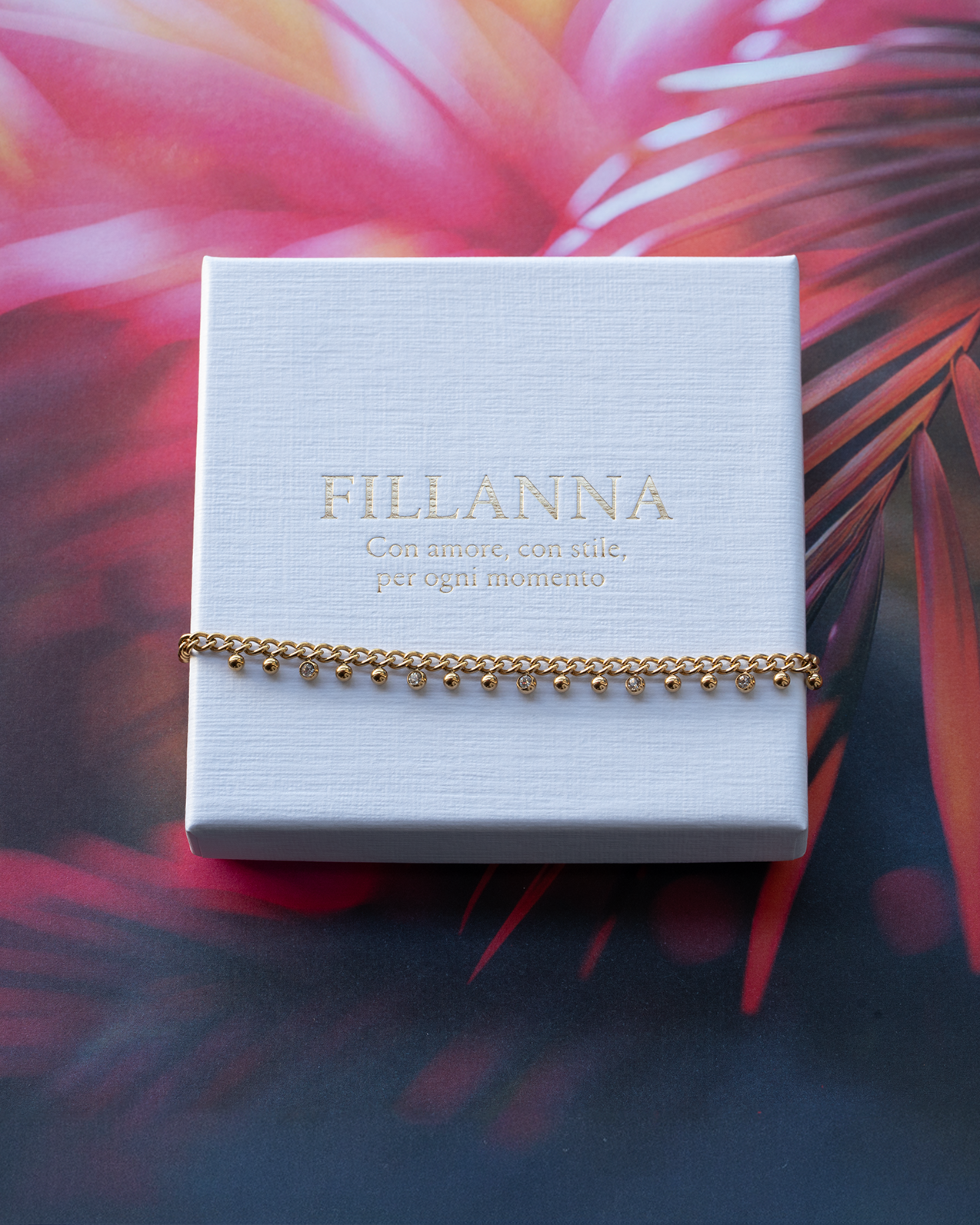 Витончений браслет з кубічним цирконієм