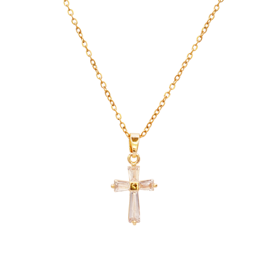 Halskette mit Kreuz-Anhänger