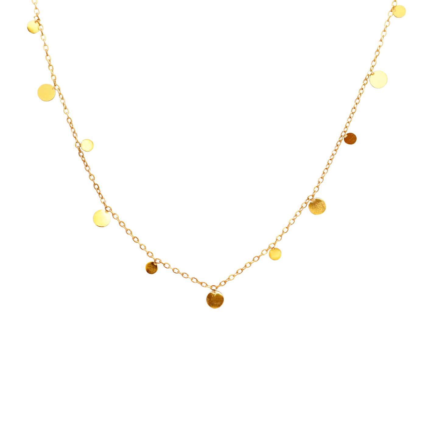 Halskette mit Coin - Charms