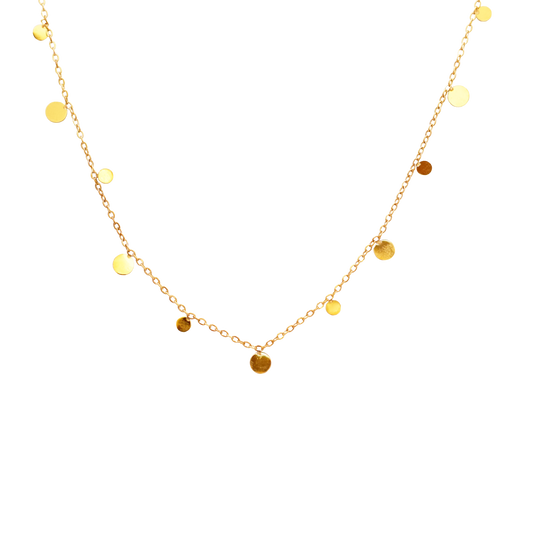 Halskette mit Coin - Charms