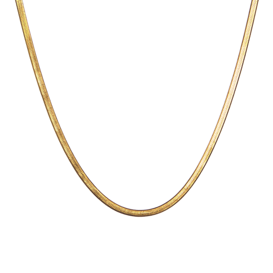 Feine, klassische Halskette(3mm) in 2 Längen