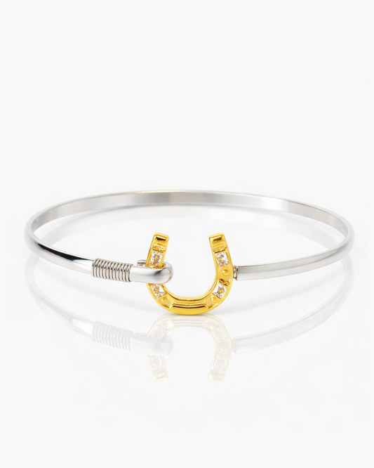 Fortuna - Armreif in Hufeisen-Form