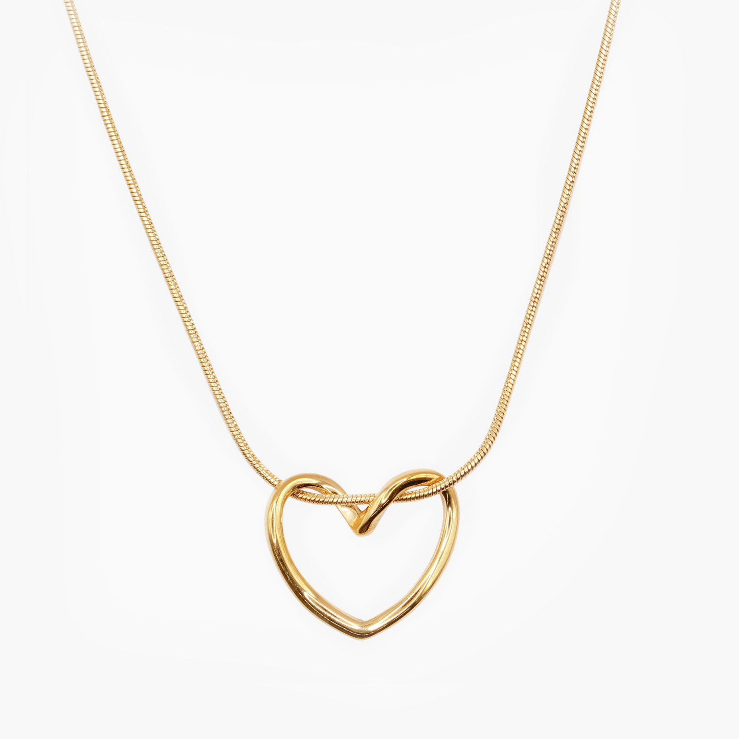 Zarte Herz Halskette