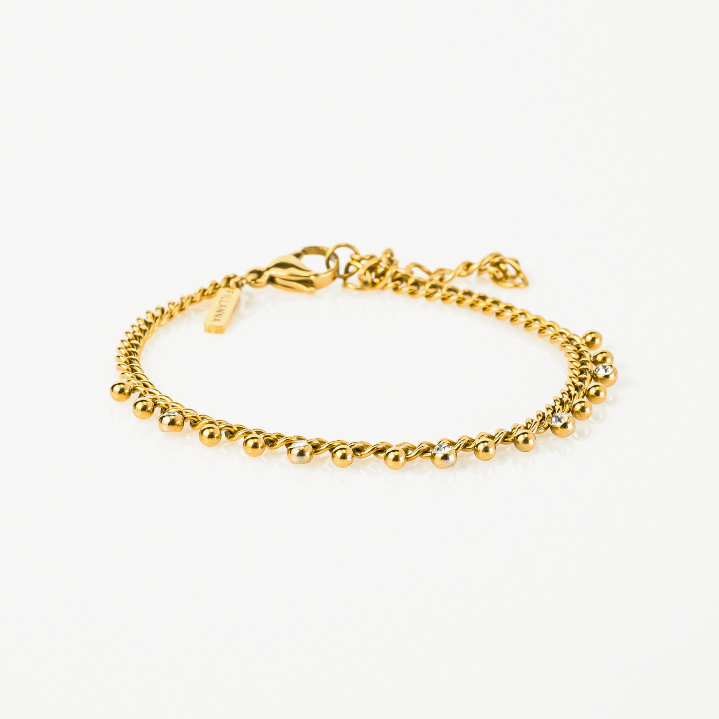 Zartes Zirkonia- Charm-Armband